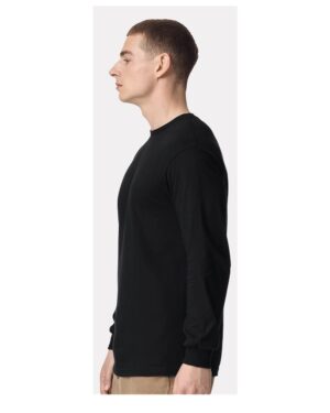 American Apparel Unisex Heavyweight Cotton Long Sleeve Tee - Image 5
