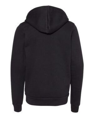 BELLA + CANVAS Youth Sponge Fleece Full-Zip Hoodie Sweatshirt - Image 8
