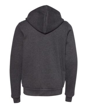 BELLA + CANVAS Youth Sponge Fleece Full-Zip Hoodie Sweatshirt - Image 11