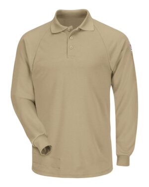 Bulwark Men's Classic Long Sleeve Polo - CoolTouch®2 - Image 3