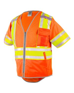 Kishigo Unisex Premium Brilliant Series® Ultimate Reflective Class 3 Vest - Image 5
