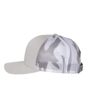 Richardson Printed Mesh Trucker Cap - Image 21