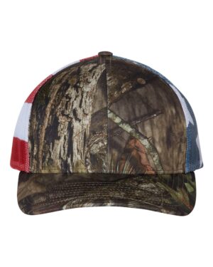 Richardson Printed Mesh Trucker Cap - Image 13
