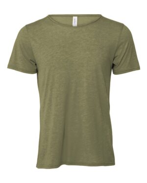 BELLA + CANVAS Unisex FWD Fashion Triblend Raw Neck Tee - Image 13