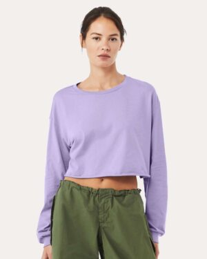 BELLA + CANVAS Women's FWD Fashion Crop Long Sleeve Tee - Image 22