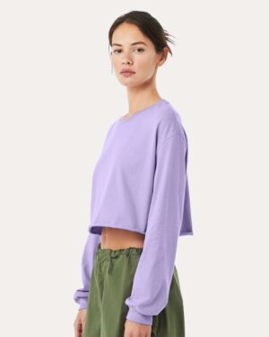 BELLA + CANVAS Women's FWD Fashion Crop Long Sleeve Tee - Image 23
