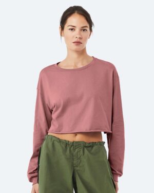BELLA + CANVAS Women's FWD Fashion Crop Long Sleeve Tee - Image 28