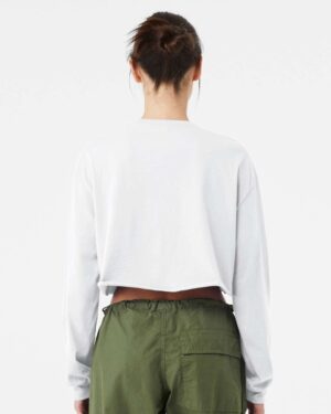 BELLA + CANVAS Women's FWD Fashion Crop Long Sleeve Tee - Image 48
