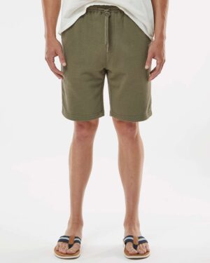 Independent Trading Co. Men's Midweight Fleece Shorts - Image 4