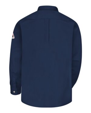 Bulwark Men's Tall Dress Uniform Shirt - Excel FR ComforTouch - 7 oz. - Image 8