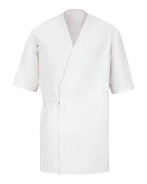Red Kap Men's Collarless Poplin Butcher Wrap - Image 5
