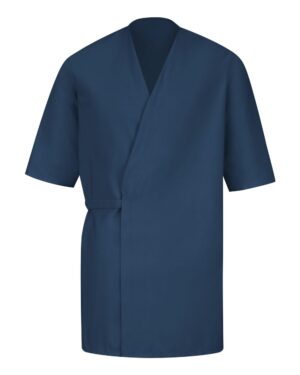 Red Kap Men's Collarless Poplin Butcher Wrap - Image 3