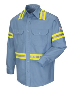 Bulwark Men's Tall Enhanced Visibility Uniform Shirt - Image 5