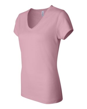 BELLA + CANVAS Women’s Jersey V-Neck Tee - Image 17