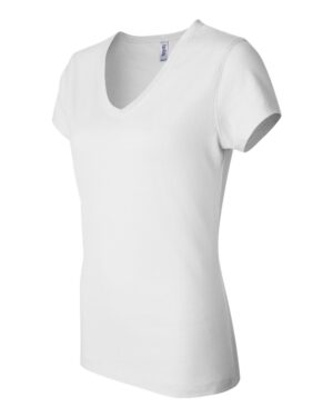BELLA + CANVAS Women’s Jersey V-Neck Tee - Image 26