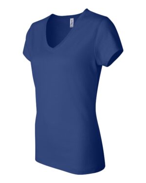 BELLA + CANVAS Women’s Jersey V-Neck Tee - Image 23