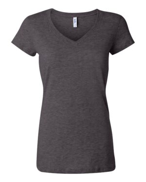 BELLA + CANVAS Women’s Jersey V-Neck Tee - Image 7