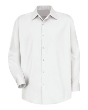 Red Kap Men's Long Sleeve Specialized Cotton Work Shirt - Image 5