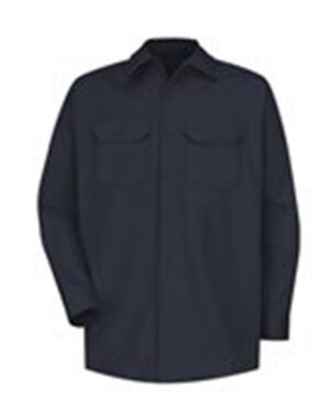 Red Kap Men's Tall Deluxe Heavyweight Cotton Shirt - Image 3