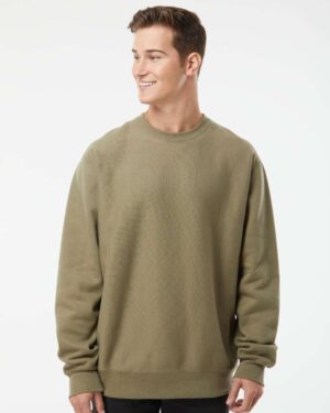 Independent Trading Co. Unisex Legend Premium Heavyweight Cross-Grain Crewneck Sweatshirt - Image 58