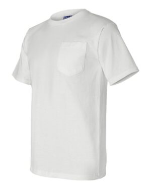 Bayside Unisex Union-Made Pocket T-Shirt - Image 26