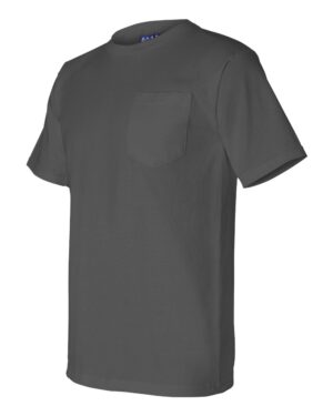 Bayside Unisex Union-Made Pocket T-Shirt - Image 5