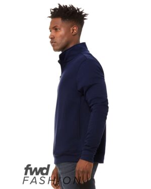 BELLA + CANVAS Unisex FWD Fashion Quarter-Zip Sweatshirt - Image 12