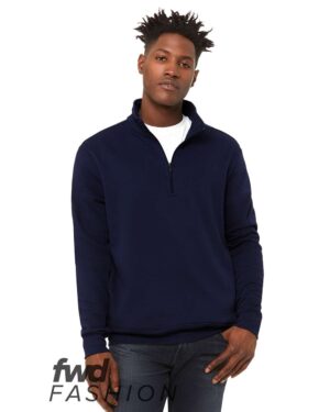 BELLA + CANVAS Unisex FWD Fashion Quarter-Zip Sweatshirt - Image 10