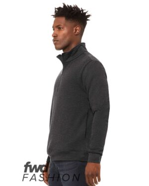 BELLA + CANVAS Unisex FWD Fashion Quarter-Zip Sweatshirt - Image 9