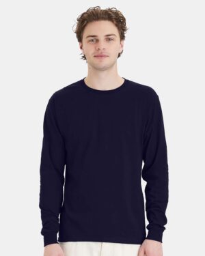 Hanes Essential-T Long Sleeve T-Shirt - Image 34