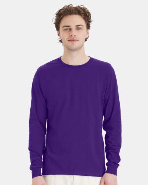 Hanes Essential-T Long Sleeve T-Shirt - Image 40