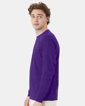 Hanes Essential-T Long Sleeve T-Shirt - Image 41
