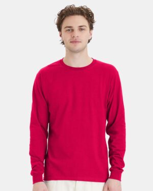 Hanes Essential-T Long Sleeve T-Shirt - Image 16