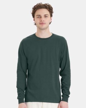 Hanes Essential-T Long Sleeve T-Shirt - Image 22