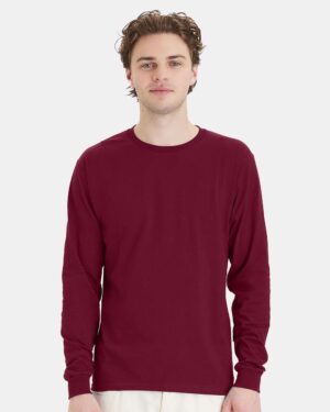 Hanes Essential-T Long Sleeve T-Shirt - Image 10