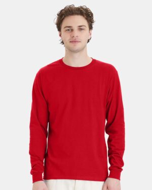 Hanes Essential-T Long Sleeve T-Shirt - Image 46