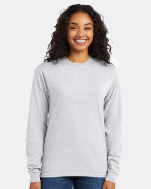 Hanes Essential-T Long Sleeve T-Shirt - Image 4