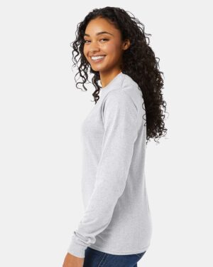 Hanes Essential-T Long Sleeve T-Shirt - Image 5