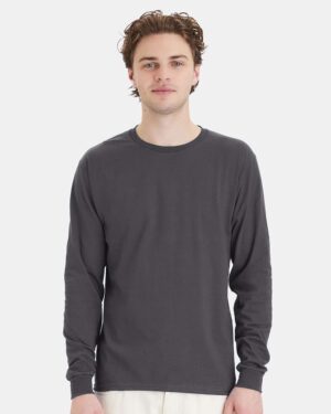 Hanes Essential-T Long Sleeve T-Shirt - Image 118