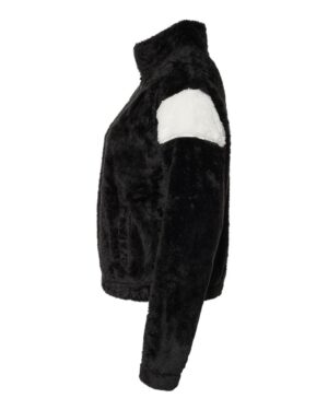 Boxercraft Women's Remy Fuzzy Fleece Quarter-Zip Pullover - Image 3