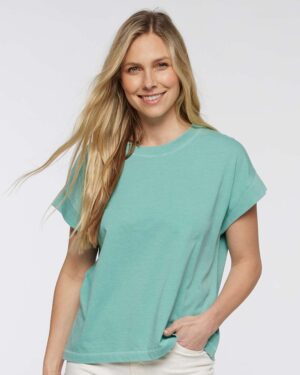 LAT Women's Relaxed Vintage Wash Tee - Image 48
