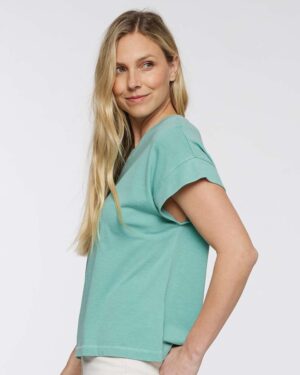 LAT Women's Relaxed Vintage Wash Tee - Image 49