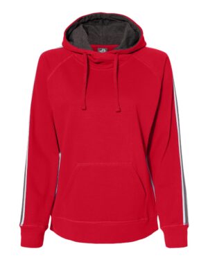 J. America Women's Rival Fleece Hooded Sweatshirt - Image 6