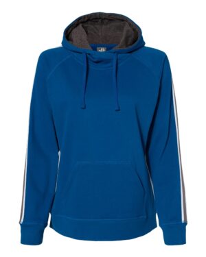 J. America Women's Rival Fleece Hooded Sweatshirt - Image 9