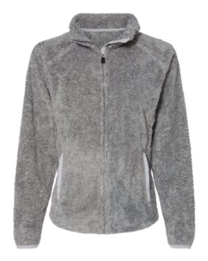 J. America Women's Boundary Shag Frosty Sherpa Full-Zip - Image 4