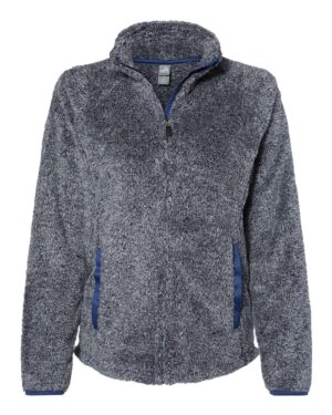 J. America Women's Boundary Shag Frosty Sherpa Full-Zip - Image 7