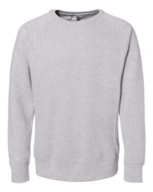 J. America Men's Ripple Fleece Raglan Crewneck Sweatshirt - Image 13