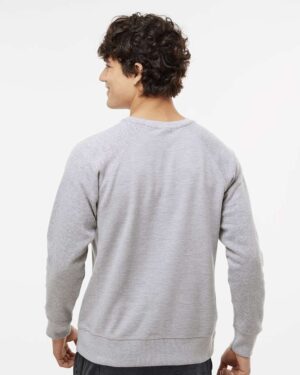 J. America Men's Ripple Fleece Raglan Crewneck Sweatshirt - Image 18