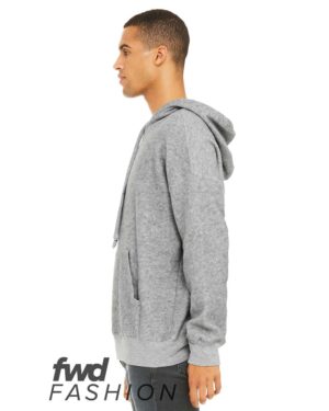 BELLA + CANVAS Unisex FWD Fashion Sueded Fleece Hoodie Sweatshirt - Image 3