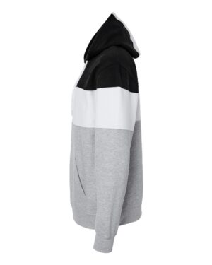 J. America Men's Varsity Fleece Colorblocked Hooded Sweatshirt - Image 9